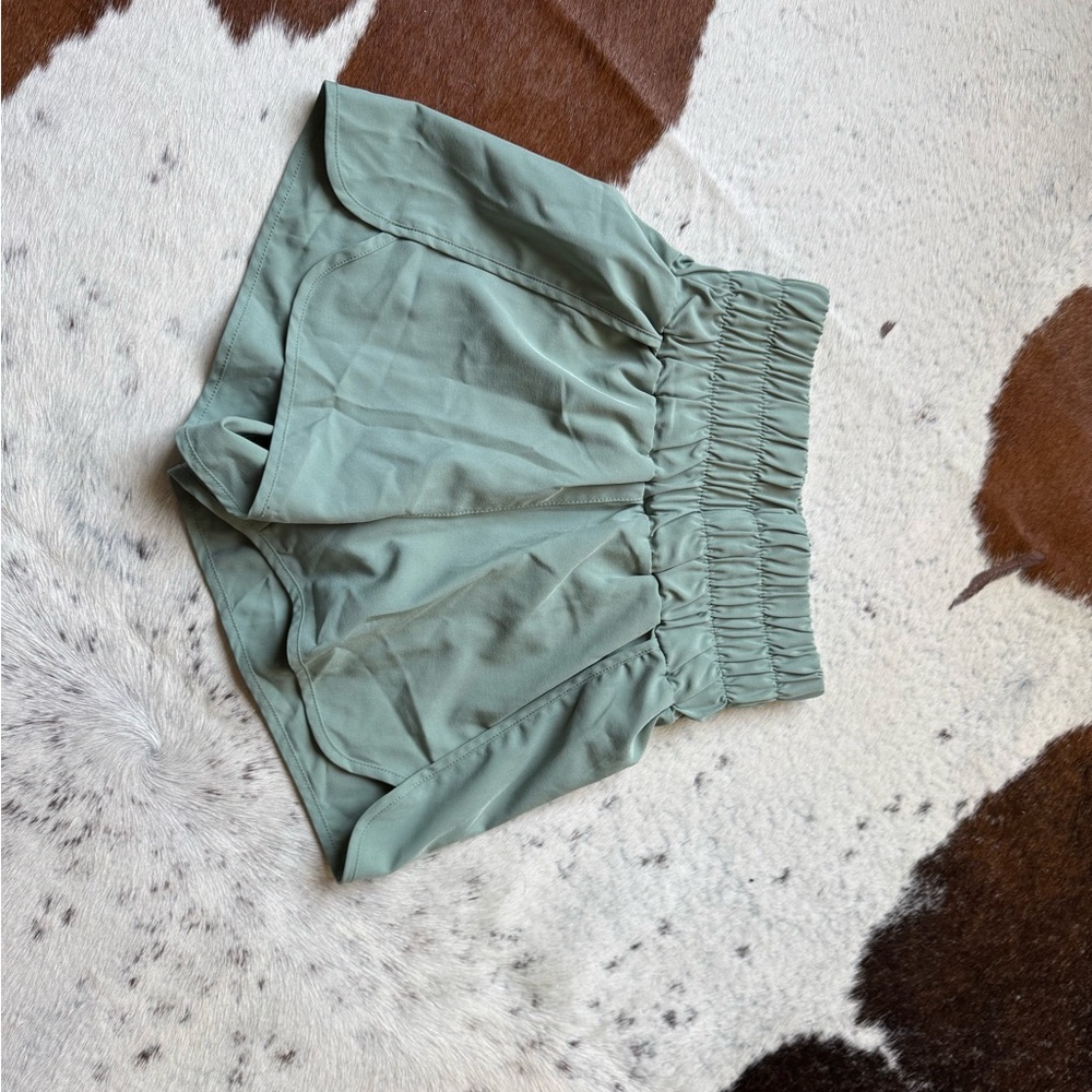Women's Athletic Shorts in Green